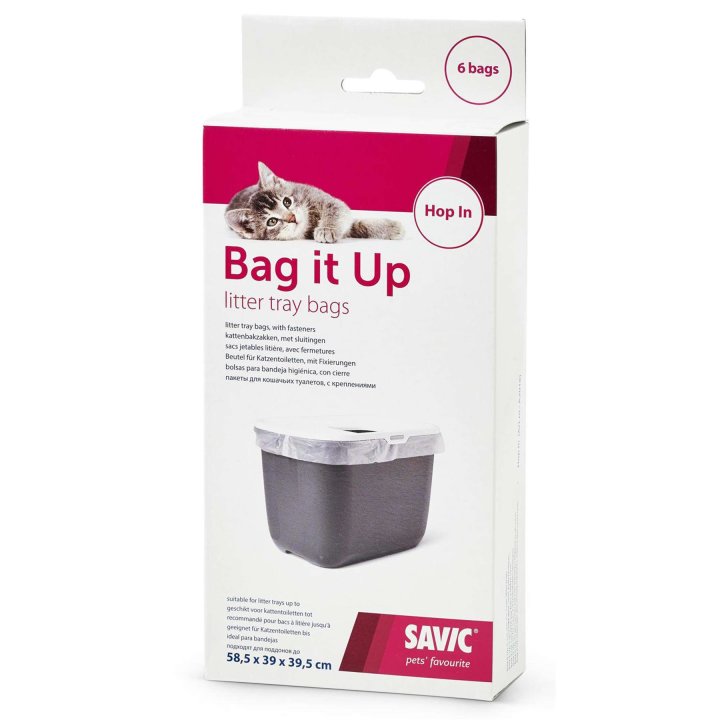 bag it up beutel fuer katzentoilette hop in und aehnliche toiletten 6 beutel