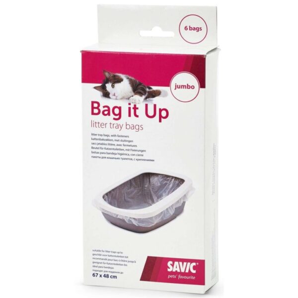 bag it up beutel fuer grosse katzentoiletten 6er pack