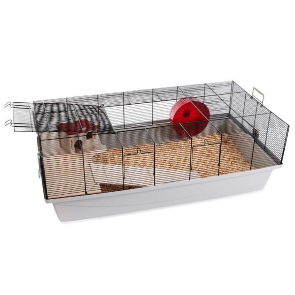 maeuse hamsterkaefig nagerkaefig elmo xxl 100 x 54 x 35 cm mit nur 7 mm drahtabstand