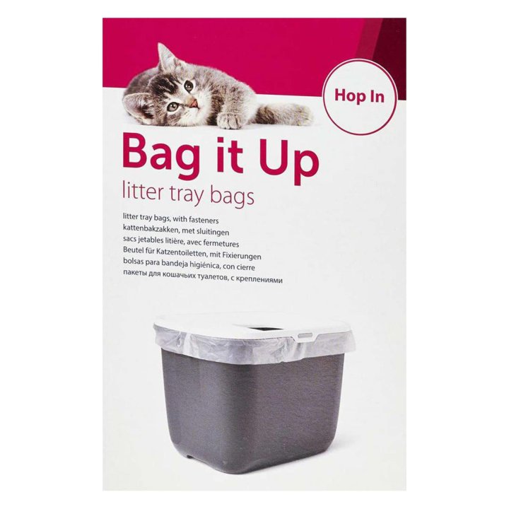 bag it up beutel fuer katzentoilette hop in und aehnliche toiletten 6 beutel