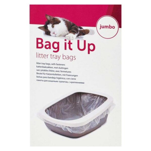 BAG IT UP Beutel für große Katzentoiletten 6er Pack (1,33 € pro 1 Stück)