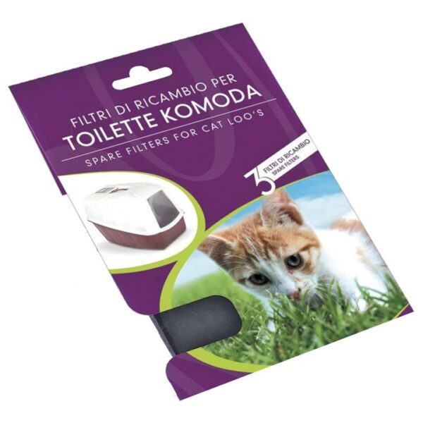 Ersatzfilter für Katzentoilette NETTA MAXI 3er Pack (2,00 € pro 1 Stück)