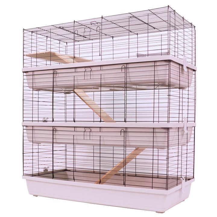 kaninchen und meerschweinchenkaefig grenada 120 sky mit 3 etagen 119 x 59 x 129 cm2